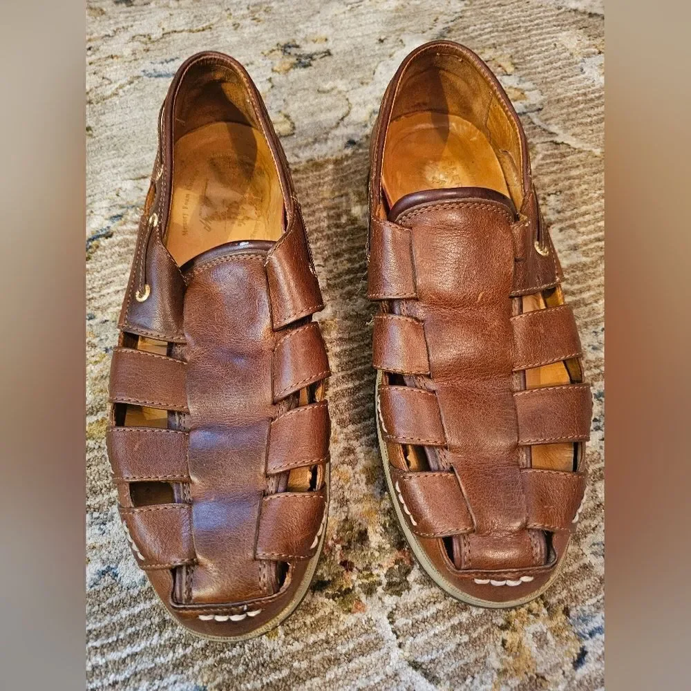 Sperry top sider gold cup, sz 12 sandals,  great condition